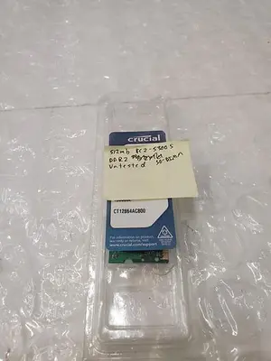 CRUCIAL CT12864AC800 1GB DDR2 SODIMM MEMORY