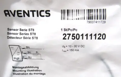 NEW AVENTICS 2750111120 SENSOR