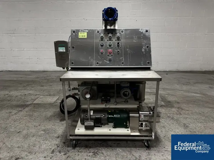 Used UNIBLOC-PD 1 hp Rotary Lobe UNIBLOC-PD XP Pump Skid, S/S Pumps Ohio US | Federal Equipment Company #194007