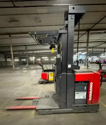 3000 LBS RAYMOND MODEL #540-OPC30TT ORDER PICKER FORKLIFT 2016 4,612 Hours : YOBRO #25406
