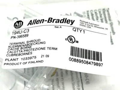 194U-C3 | Allen Bradley  Ser. A Terminal Shroud 3 Pole - New