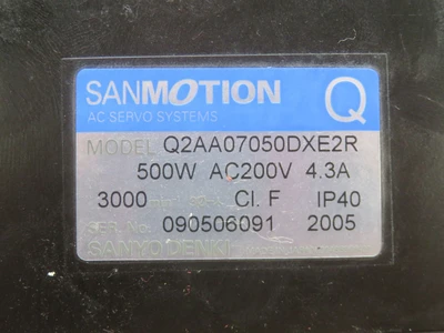 Used SANYO DENKI _UNKNOWN_ Servo Motors Texas US | OCO Industrial #1690140