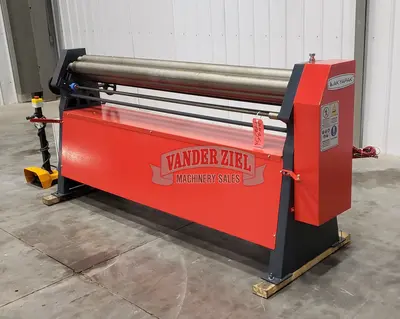 Akyapak 6' x 16 Gauge 3 Roll Initial Pinch Plate Roll