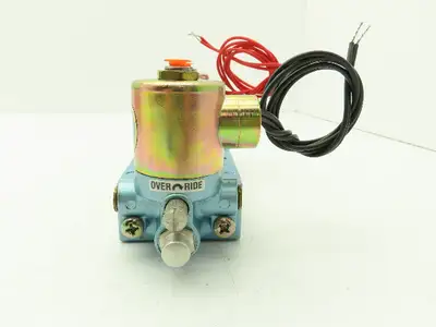 Honeywell Skinner S3RRGBL4 Solenoid Spool Valve 5-3-Way NC 120V 150 PSI 1/2" NPT