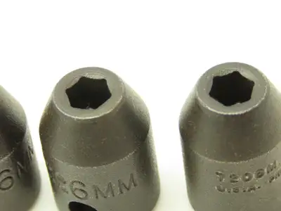 Williams 7206M 3/8" Drive 6MM 6 Point Impact Socket Shallow 1" OAL Lot of 10