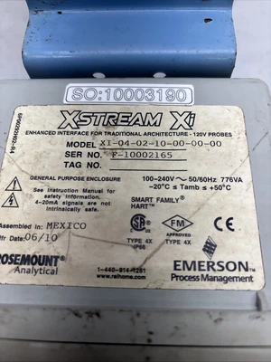Used Rosemount XI-04-02-10-00-00-00 Automation Control (HMI) Indiana US | J&J Industrial Supply #1704497