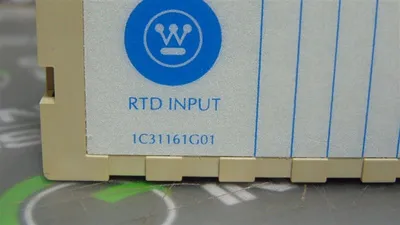 Westinghouse Emerson 1C31161G01 Ovation RTD Input Module Used