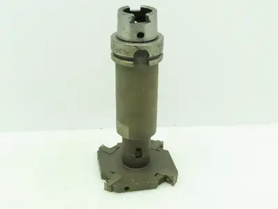 Erickson Boring Bar HSK63A Tool Holder Indexable 4-Insert .5"x 4" Sq Slot Cutter