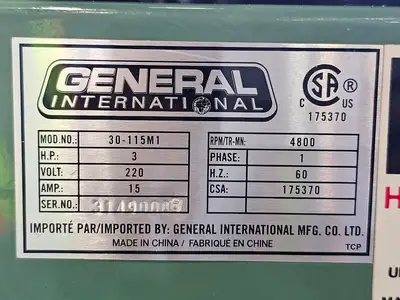 Used GENERAL INTERNATIONAL 30-115M1 Miscellaneous Woodworking Equipment British Columbia CA | Lenmark #1426166