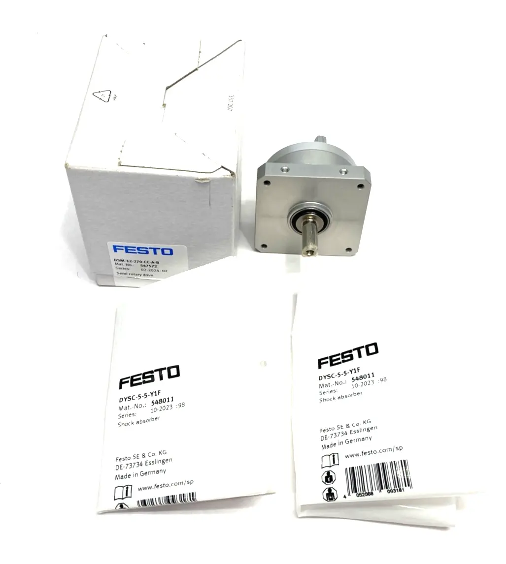 New | in-Stock Festo Semi-Rotary Drive Actuator, Dbl-Acting, 547572 Rotary Actuators Michigan US | Maverick Industrial Sales #1418212