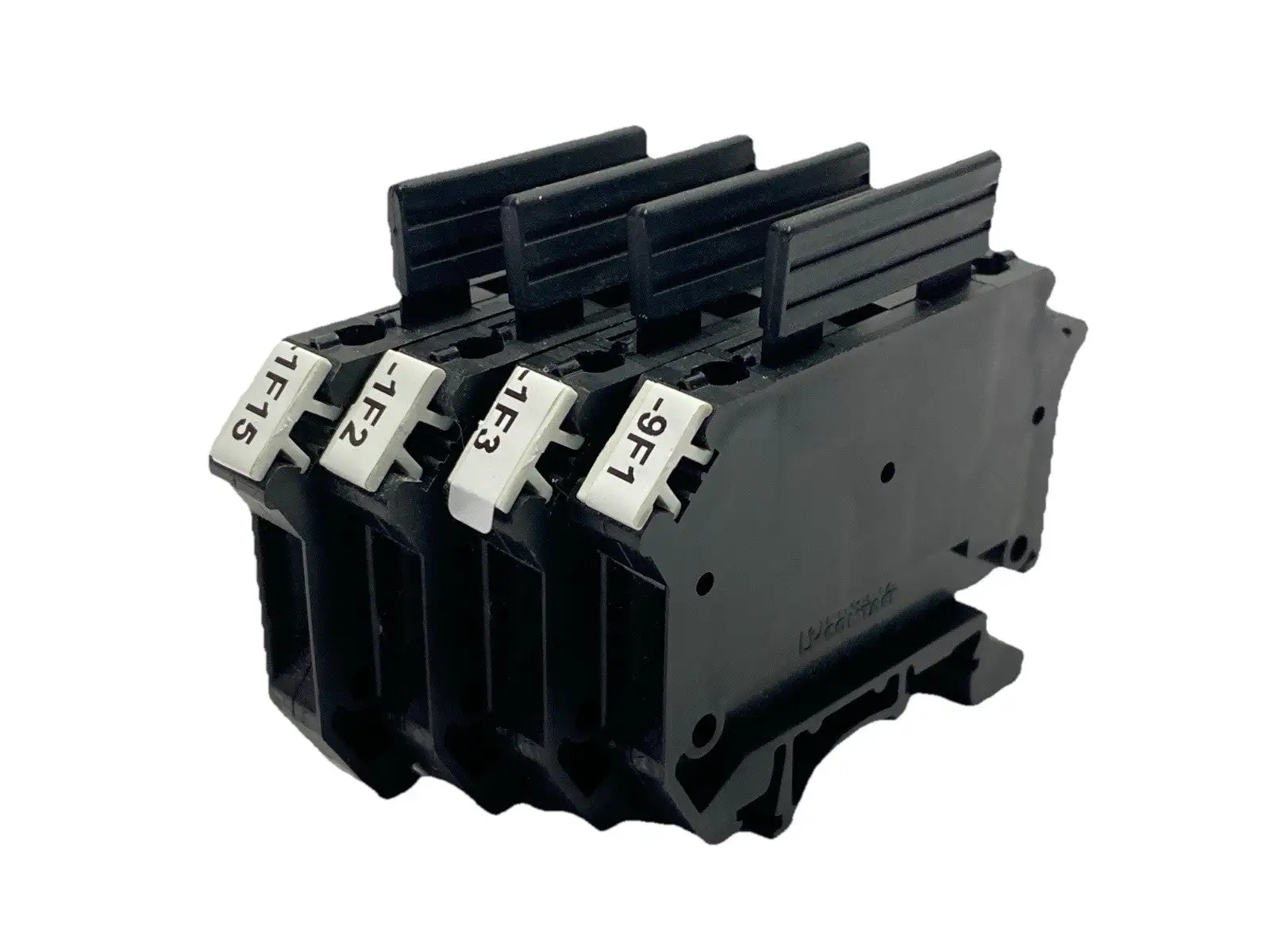 UK-SI | Phoenix Contact  Fuse Modular Terminal Block 3118012 LOT OF 4 -  Used