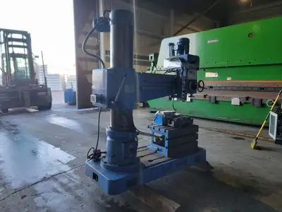 Used 2017 KAO MING KMR-1100S Radial Drills British Columbia CA | Lenmark #408841