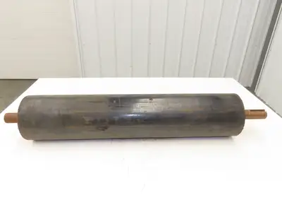6"x 29"W Lagged Conveyor Pulley 1-7/16" Shaft Taper Bushed