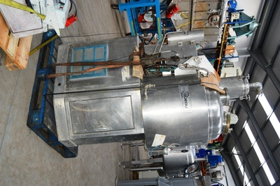 175L Guedu 175 S/S JKTD Vacuum Pan Mixer/Drier
