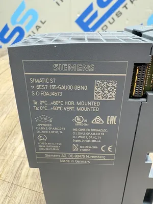 Used SIEMENS 6ES7155-6AU00-0BN0 Misc Electrical & Power Parts South Carolina US | ESS Industrial Equipment Sales #1309585