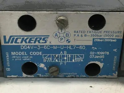 USED VICKERS DG4V-3-6C-M-U-HL7-60