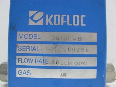USED KOFLOC 3.91E-05