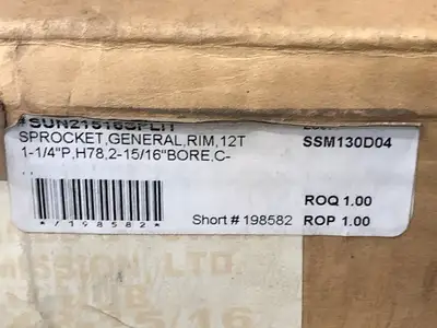 NEW QM BEARING & POWER TRANSMISSION SUN2-15/16SPLIT