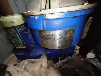 Alfa-Laval S-821 fuel/lube oil purifier, 316SS.