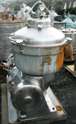Alfa-Laval SRG 214-15HH-60 hermetic separator, 316SS.