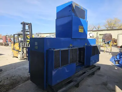 1997 24,000 CFM Filter 1 Dustron DB-12 Dust Booth | Dual 15HP (30HP) | 24’ Work Zone