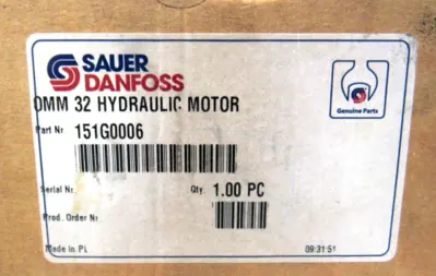 NEW SAUER DANFOSS 151G0006 HYDRAULIC MOTOR
