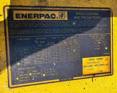 USED ENERPAC GPER5440JFH