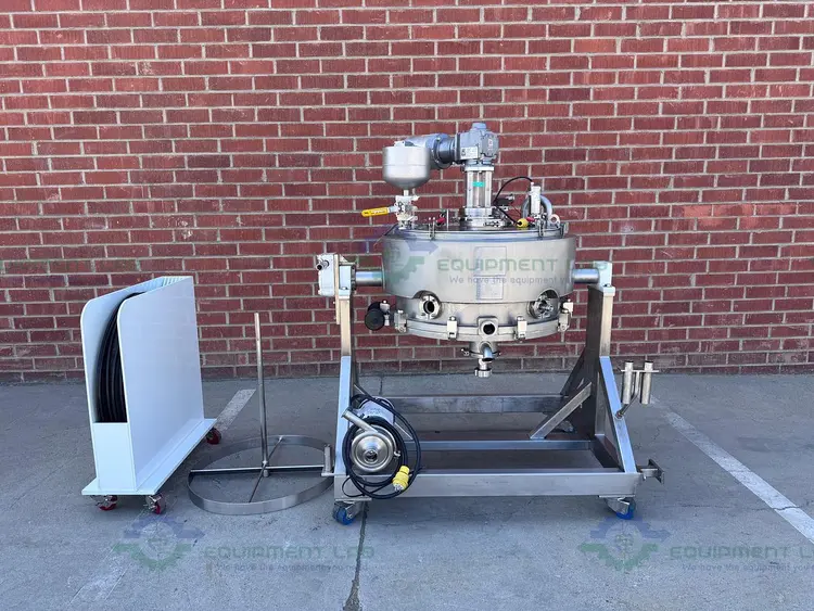 Used ALLEGHENY BRADFORD 174 LITER JACKETED NUTSCHE FILTER / AGITATED DRYER Filtration Equipment | Equipment Lab #486754