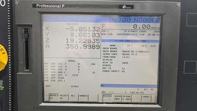 Used 2012 Makino PS95 4-Axes, Komo Rotary, CT40, CTS, Probe, 30 ATC Vertical Machining Centers New Jersey US | Machinery Values #1402403