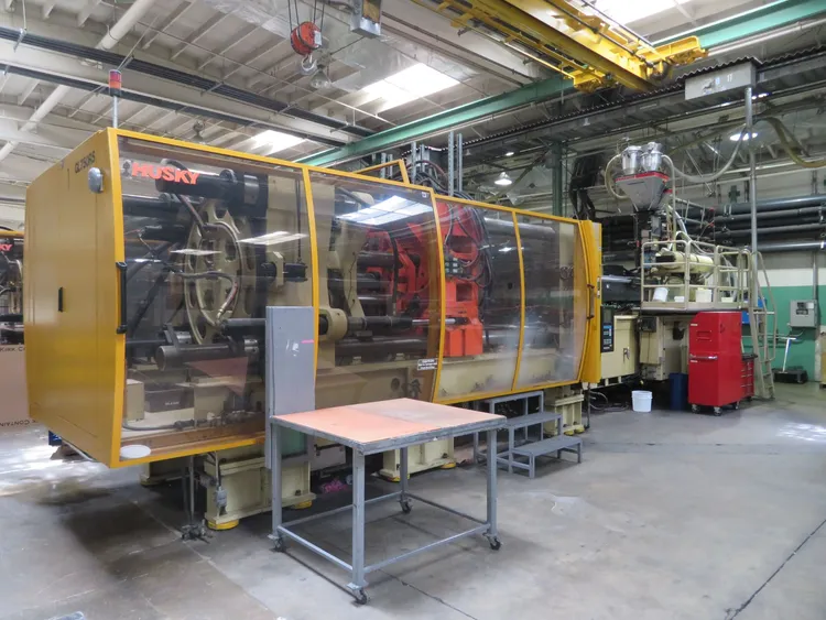 Used 1999 HUSKY GL750GENRS120/100 Injection Molding Machines California US | Machinery Network #5456