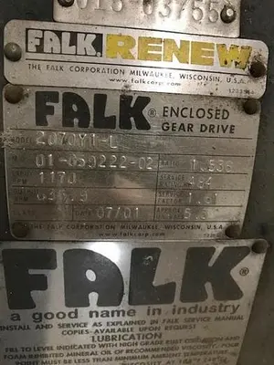 Falk 2070Y1-L Gear Reducer