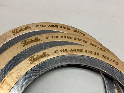 New | in-Stock FLEXITALLIC 150 ASME B16.20 304/FG Seals & Gaskets Ohio US | Surplus Asset Holdings #1246991