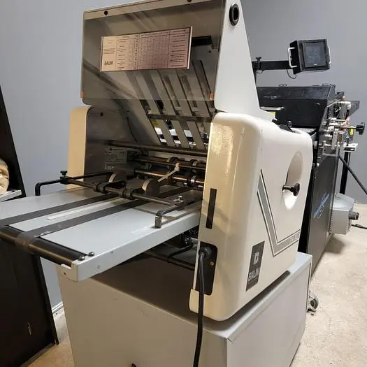 Used GRAPHIC WHIZARD CREASEMASTER PLATINUM W/ INLINE BAUM FOLDER Binding Equipment | Capital Equipment Solutions #468573
