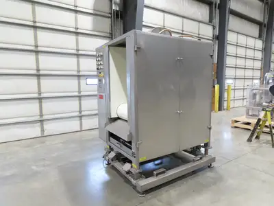 LMC BPC-24G 24" Enrober Food Grade Confectionery Coating Machine Weigh Scale
