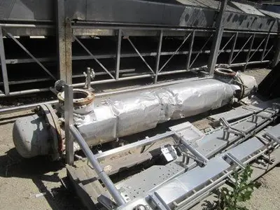 Heat Exchanger, Shell & Tube, 475 SF, C/st And Copper, #S735586