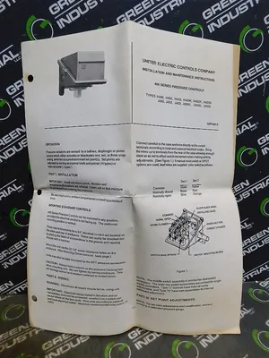 USED UNITED ELECTRIC 457