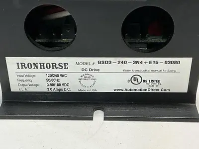 USED AUTOMATION DIRECT GSD3-240-3N4+E15-03080