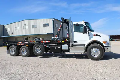 New | in-Stock 2027 PETERBILT 548 Rolloff Trucks Texas US | Roll Off Truck World #1492020