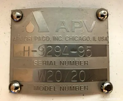 Durable APV Crepaco Centrifugal Pump – 2” Inlet & Outlet