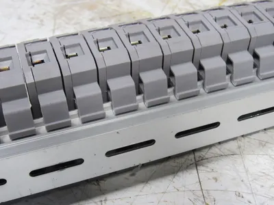 Entrelec  011537805 M10/16 Fuse Holder Terminal Block Din Rail Mount  Lot of 60