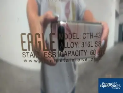 USED Eagle Lot of Stainless Steel Tanks