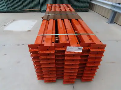 Interlake Teardrop Pallet Rack Racking Step Beam Crossmember 10' 120"x5" 5610 LB