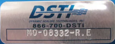 NEW DYNAMIC SEALING TECHNOLOGY M0-08332-R.E. ROTARY UNION 164K759H01