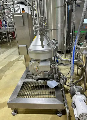 Seital SE 35X-Q3P2 self-cleaning warm milk separator, 316SS.