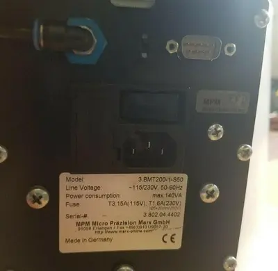 USED 2001 MPM MICRO PRAZISION GMBH 3.BMT200-1-S50