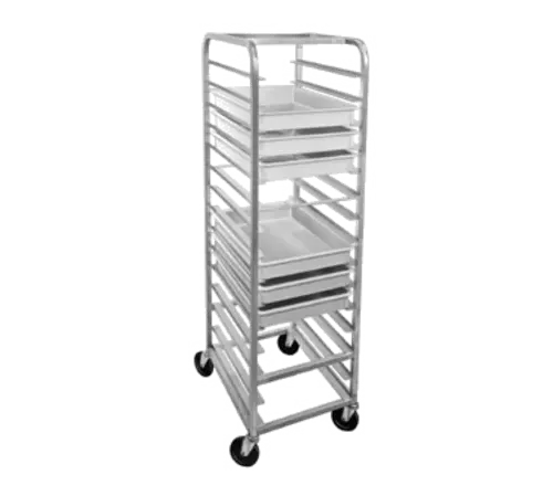 Channel RB-4 21"W 15 Pizza Pan Rack W/ 4" Bottom Load Slides