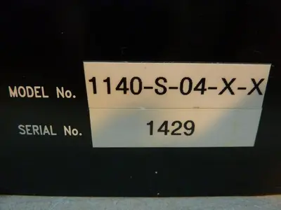 USED STATIC CONTROL SYSTEMS 1140-S-04-X-X