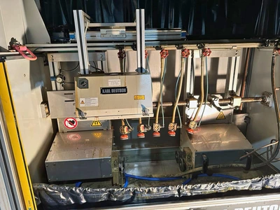 KARL DEUTSCH DEUTROFLUX UNIVERSAL MAGNETIC PARTICLE INSPECTION MACHINE