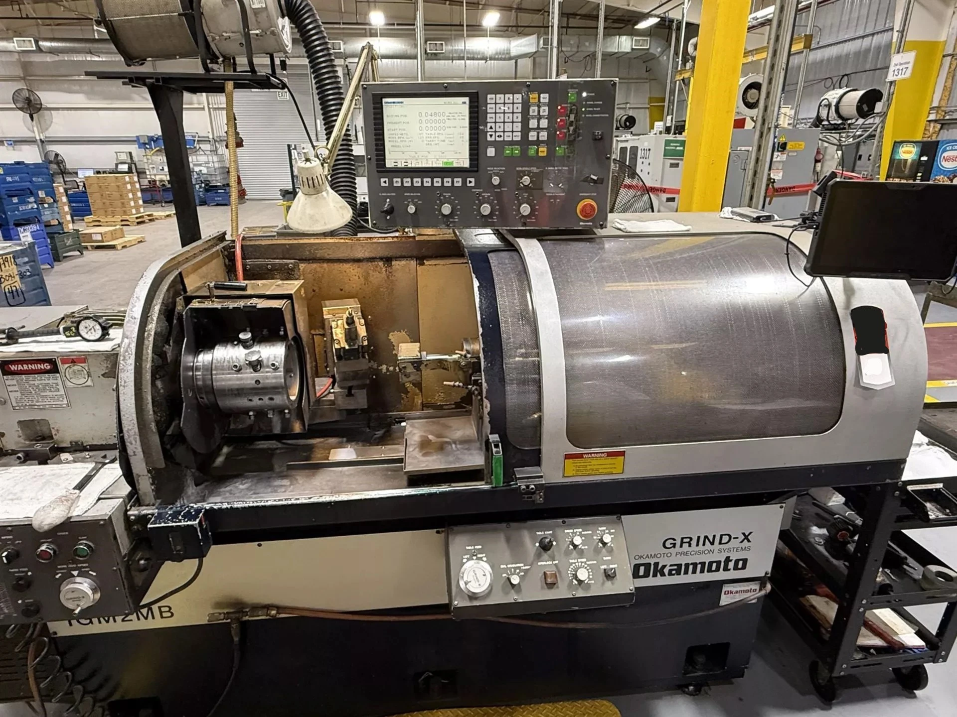 USED 2017 Okamoto IGM-2MB, 2017, FANUC MDI CONTROL,