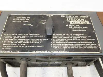 Lincoln Electric K804-1 Multi-Process Switch DC400 or DC600